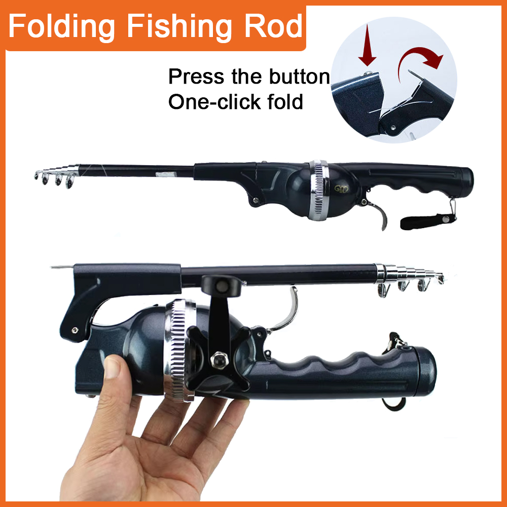 Wędka składana 134 cm do połow – Ice Fishing Line recenzja i cena